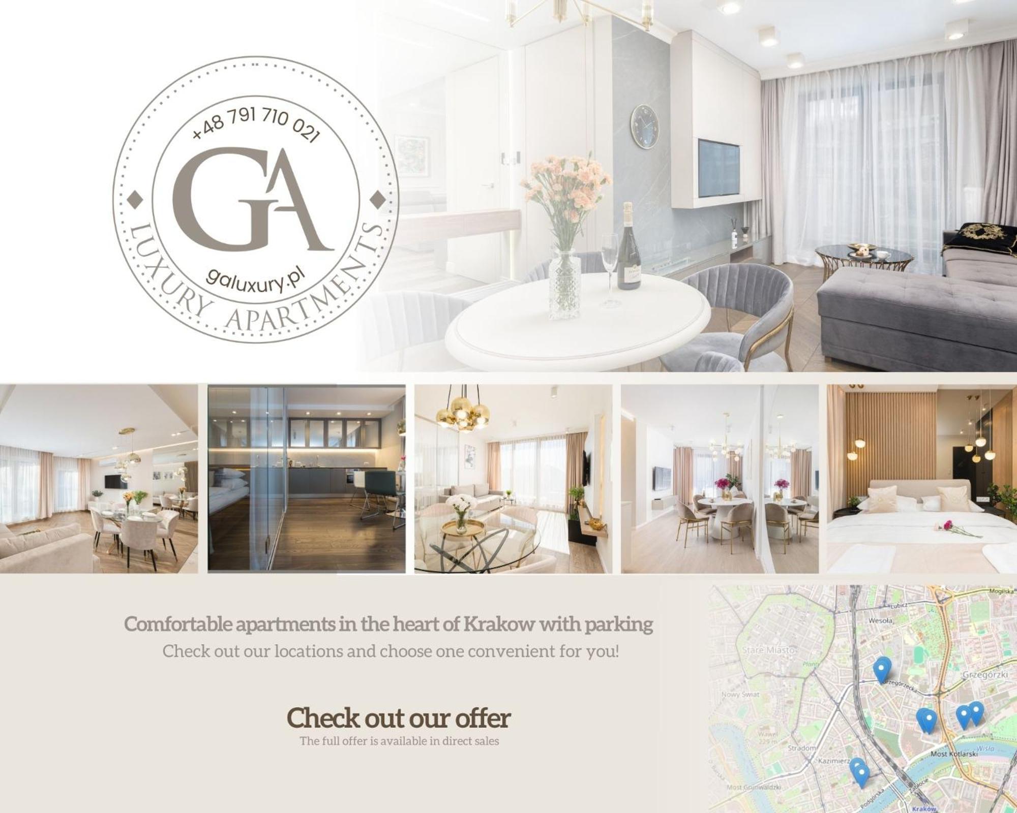 קרקוב Ga Luxury Apartments W21 מראה חיצוני תמונה